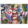 image:imageCeaco  Large Piece Jigsaw Puzzle Larry Jones  Patriotic Birdhouse  Relaxing and Fun Activity for Adults