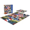 image:imageCeaco  Large Piece Jigsaw Puzzle Larry Jones  Patriotic Birdhouse  Relaxing and Fun Activity for Adults