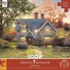 image:imageCeaco  Large Piece Jigsaw Puzzle Thomas Kinkade  Gingerbread Cottage  Relaxing and Fun Activity for Adults