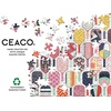 image:imageCeaco  Pickleball Prints  Emma Schonenberg  300 Piece Jigsaw Puzzle for Adults with Oversized Pieces and Bonus Poster  Colorful Pickleball Paddle Art Puzzle