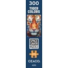 image:imageCeaco  Tiger Colors  300 Piece Jigsaw Space Saver Puzzle  Puzzles for Smaller Spaces and Surfaces