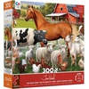image:imageCeaco  Tom Wood  Farm Animal Friends  300 Oversized Piece Jigsaw Puzzle