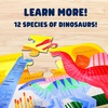 image:imageChuckle amp Roar Dinosaur Jumbo Floor Puzzle  50 Piece 24 x 36 in Ages 46  GlowintheDark Kids Puzzle  EasyGrip Jumbo Pieces  ScreenFree PlayDino Glow