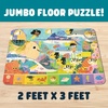 image:imageChuckle amp Roar Dinosaur Jumbo Floor Puzzle  50 Piece 24 x 36 in Ages 46  GlowintheDark Kids Puzzle  EasyGrip Jumbo Pieces  ScreenFree PlayOcean Seek and Find
