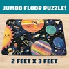 image:imageChuckle amp Roar Dinosaur Jumbo Floor Puzzle  50 Piece 24 x 36 in Ages 46  GlowintheDark Kids Puzzle  EasyGrip Jumbo Pieces  ScreenFree PlaySpace Glow