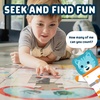 image:imageChuckle amp Roar Dinosaur Jumbo Floor Puzzle  50 Piece 24 x 36 in Ages 46  GlowintheDark Kids Puzzle  EasyGrip Jumbo Pieces  ScreenFree PlaySpaceship