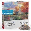 image:imageBuffalo  500 Piece Abraham Hunter Sunday Morning Jigsaw Puzzle Colorful Puzzle for Adults  PrecisionCut Pieces Beautiful Artwork and Hours of Relaxing Fun