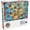 image:imageBuffalo Games  Adventure Destination  Cryptids of North America  300 Large Piece Jigsaw Puzzle for Adults  Challenging Puzzle Perfect for Game Nights  PrecisionCut Pieces Beautiful Artwork