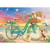 image:imageBuffalo Games  Angelo Bonito  Beach Bicycle  300 Piece Jigsaw Puzzle for Adults Challenging Puzzle Perfect for Game Nights  Finished Size is 2125 x 1500