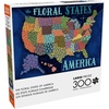 image:imageBuffalo Games  Zirkus Design LLC  The Floral States of America  300 Piece Jigsaw Puzzle for Adults Challenging Puzzle Perfect for Game Nights  Finished Size is 2125 x 1500