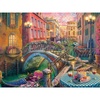 image:imageCeaco  Large Piece Jigsaw Puzzle  Ann Jasperson  Venice Canal at Dusk  Relaxing and Fun Activity for Adults