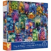 image:imageCeaco  Large Piece Jigsaw Puzzle  Jessica White  Jars of Flowers  Relaxing and Fun Activity for Adults