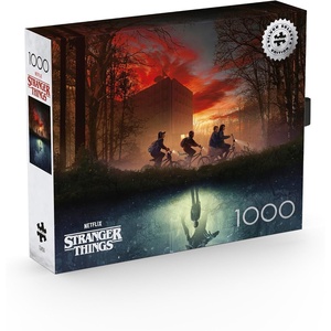 image:imageBuffalo Games  1000 Piece Stranger Things Silver Select Missing Friend Jigsaw Puzzle Challenging and Colorful Puzzle for Adults  PrecisionCut Pieces Beautiful Artwork and Hours of Relaxing Fun