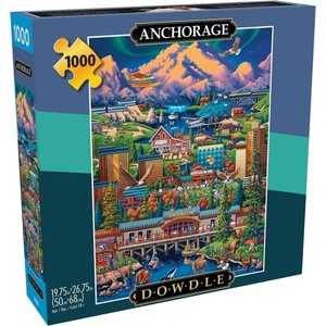 image:imageBuffalo Games  Eric Dowdle  Anchorage  1000 Piece Jigsaw Puzzle for Adults Challenging Puzzle Perfect for Game Nights  Finished Size is 2675 x 1975
