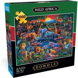 image:imageBuffalo Games  Eric Dowdle  Wild Africa  1000 Piece Jigsaw Puzzle for Adults Challenging Puzzle Perfect for Game Nights  Finished Size is 2675 x 1975