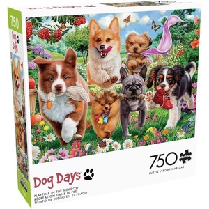 image:imageBuffalo Games  Image World  Playtime in the Meadow  750 Piece Jigsaw Puzzle for Adults Challenging Puzzle Perfect for Game Nights  Finished Size is 2400 x 1800