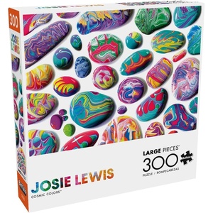 image:imageBuffalo Games  Josie Lewis  Cosmic Colors  300 Large Piece Jigsaw Puzzle for Adults Challenging Puzzle Perfect for Game Nights  Finished Size 2125 x 1500