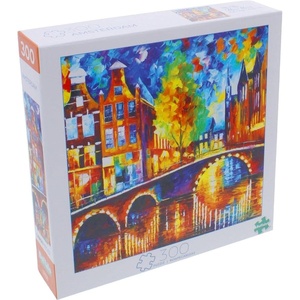 image:imageBuffalo Games  Leonid Afremov  Amsterdam  300 Piece Jigsaw Puzzle for Adults Challenging Puzzle Perfect for Game Nights  Finished Size is 2125 x 1500