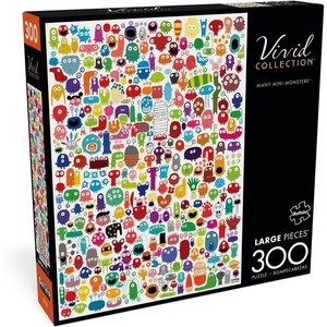 image:imageBuffalo Games  Nicolas Gouny  Many Mini Monsters  Large Piece Jigsaw Puzzle for Adults Challenging Puzzle Perfect for Game Nights  Finished Size is 2125 x 1500