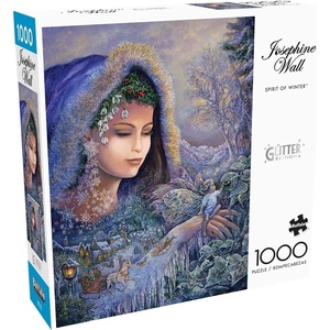 image:imageBuffalo Games  Spirit of Winter  Josephine Wall  1000 Piece Christmas Jigsaw Puzzle  Colorful Holiday Puzzle for Adults  PrecisionCut Pieces Seasonal Artwork Relaxing and Fun