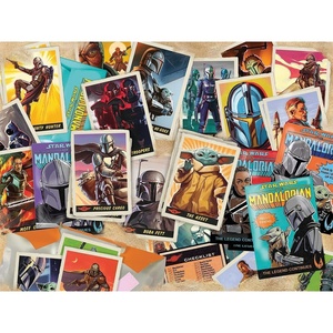 image:imageBuffalo Games  Star Wars  The Mandalorian Trading Card Expansion Pack  400 Piece Jigsaw Puzzle for Families Challenging Puzzle Perfect for Game Nights  Size is 2125 x 1500
