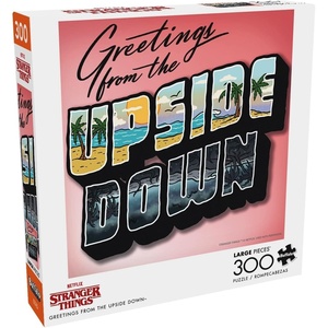 image:imageBuffalo Games  Stranger Things  Greetings from The Upside Down  300 Piece Jigsaw Puzzle for Adults Challenging Puzzle Perfect for Game Nights  Finished Size is 2125 x 1500