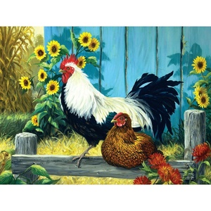 image:imageCeaco  Country Couple  300 Oversized Piece Jigsaw Puzzle
