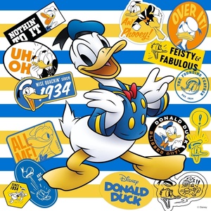 image:imageCeaco  Disney  Donald Duck  90th Collage  300 Oversized Piece Jigsaw Puzzle