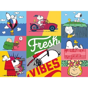 image:imageCeaco  Peanuts  Fresh Vibe  300 Oversized Piece Jigsaw Puzzle