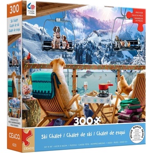 image:imageCeaco  Ski Chalet  300 Piece Jigsaw Puzzle