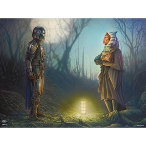image:imageCeaco  Thomas Kinkade  Star Wars  Mandalorian Connection  500 Piece Jigsaw Puzzle