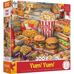image:imageCeaco  Yum Yum  300 Oversized Piece Jigsaw Puzzle
