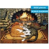 image:imageBuffalo Games  1000 Piece Jigsaw Puzzle Charles Wysocki Shops and Buggies Made in USA Premium Recycled Board Reference Diagram GiftableAll Burned Out
