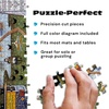 image:imageBuffalo Games  1000 Piece Jigsaw Puzzle Charles Wysocki Shops and Buggies Made in USA Premium Recycled Board Reference Diagram GiftableKnow It All