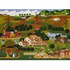 image:imageBuffalo Games  1000 Piece Jigsaw Puzzle Charles Wysocki Shops and Buggies Made in USA Premium Recycled Board Reference Diagram GiftableOld Homestead