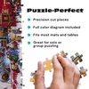 image:imageBuffalo Games  1000 Piece Jigsaw Puzzle Charles Wysocki Shops and Buggies Made in USA Premium Recycled Board Reference Diagram GiftableWhistle Stop Xmas