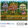 image:imageBuffalo Games  1000 Piece Jigsaw Puzzle Charles Wysocki Shops and Buggies Made in USA Premium Recycled Board Reference Diagram GiftableYoung Patriots
