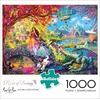 image:imageBuffalo Games  Flights of Fantasy  Autumn Castle Festival Glitter Edition  1000 Piece Jigsaw Puzzle