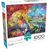 image:imageBuffalo Games  Flights of Fantasy  Autumn Castle Festival Glitter Edition  1000 Piece Jigsaw Puzzle