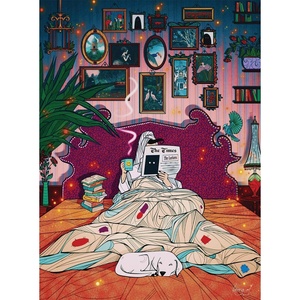 image:imageBuffalo Games  Bonjour  Laura El  Under The Covers  1000 Piece Jigsaw Puzzle for Adults  Challenging Puzzle Perfect for Game Nights  Finished Size is 2675 x 1975