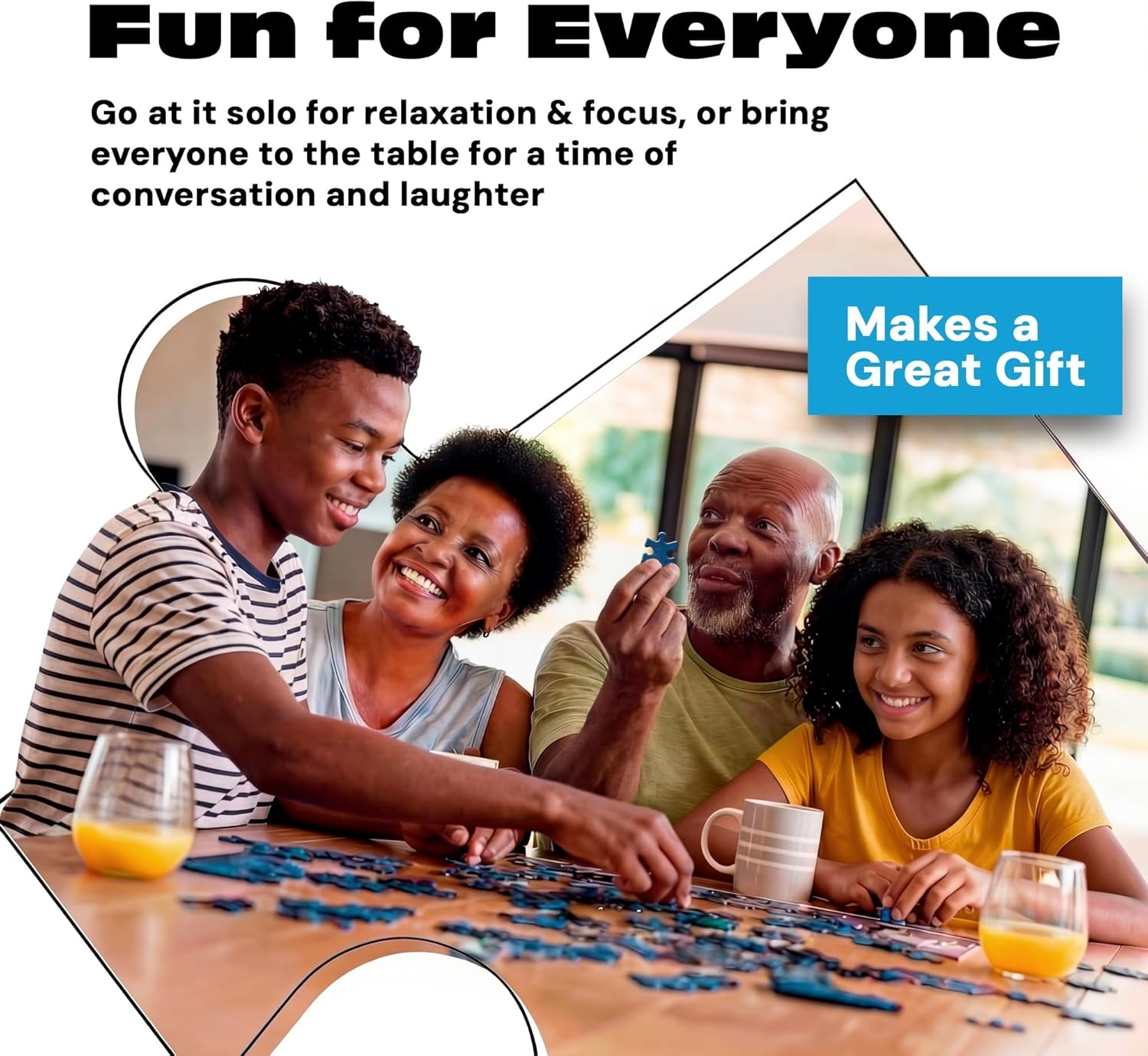 image:imageBuffalo Games  Gold  JENA DellaGrottaglia  Perfect Peacocks  500 Piece Jigsaw Puzzle for Adults  Challenging Puzzle Perfect for Game Nights