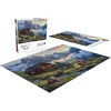 image:imageBuffalo  500 Piece Abraham Hunter Alpine Farm Jigsaw Puzzle Colorful Puzzle for Adults  PrecisionCut Pieces Beautiful Artwork and Hours of Relaxing Fun