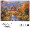 image:imageBuffalo  500 Piece Abraham Hunter Autumn Ripples Jigsaw Puzzle Colorful Puzzle for Adults  PrecisionCut Pieces Beautiful Artwork and Hours of Relaxing Fun