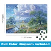 image:imageBuffalo  500 Piece Abraham Hunter Hill Country Summer Jigsaw Puzzle Colorful Puzzle for Adults  PrecisionCut Pieces Beautiful Artwork and Hours of Relaxing Fun
