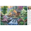 image:imageBuffalo  500 Piece Abraham Hunter Summertime Mill Jigsaw Puzzle Colorful Puzzle for Adults  PrecisionCut Pieces Beautiful Artwork and Hours of Relaxing Fun