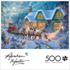 image:imageBuffalo Games  Abraham Hunter  Christmas Magic  500 Piece Jigsaw Puzzle for Adults  Warm Cozy Holiday Image