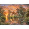 image:imageBuffalo Games  Abraham Hunter  Wetland Cottage  500 Piece Jigsaw Puzzle for Adults  Cozy Natural Landscape