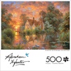 image:imageBuffalo Games  Abraham Hunter  Wetland Cottage  500 Piece Jigsaw Puzzle for Adults  Cozy Natural Landscape