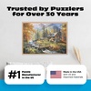 image:imageBuffalo Games  Abraham Hunter Cabin in the Highlands 500 Piece Jigsaw Puzzle Scenic Mountain Cabin Landscape