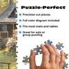 image:imageBuffalo Games  Abraham Hunter Cabin in the Highlands 500 Piece Jigsaw Puzzle Scenic Mountain Cabin Landscape